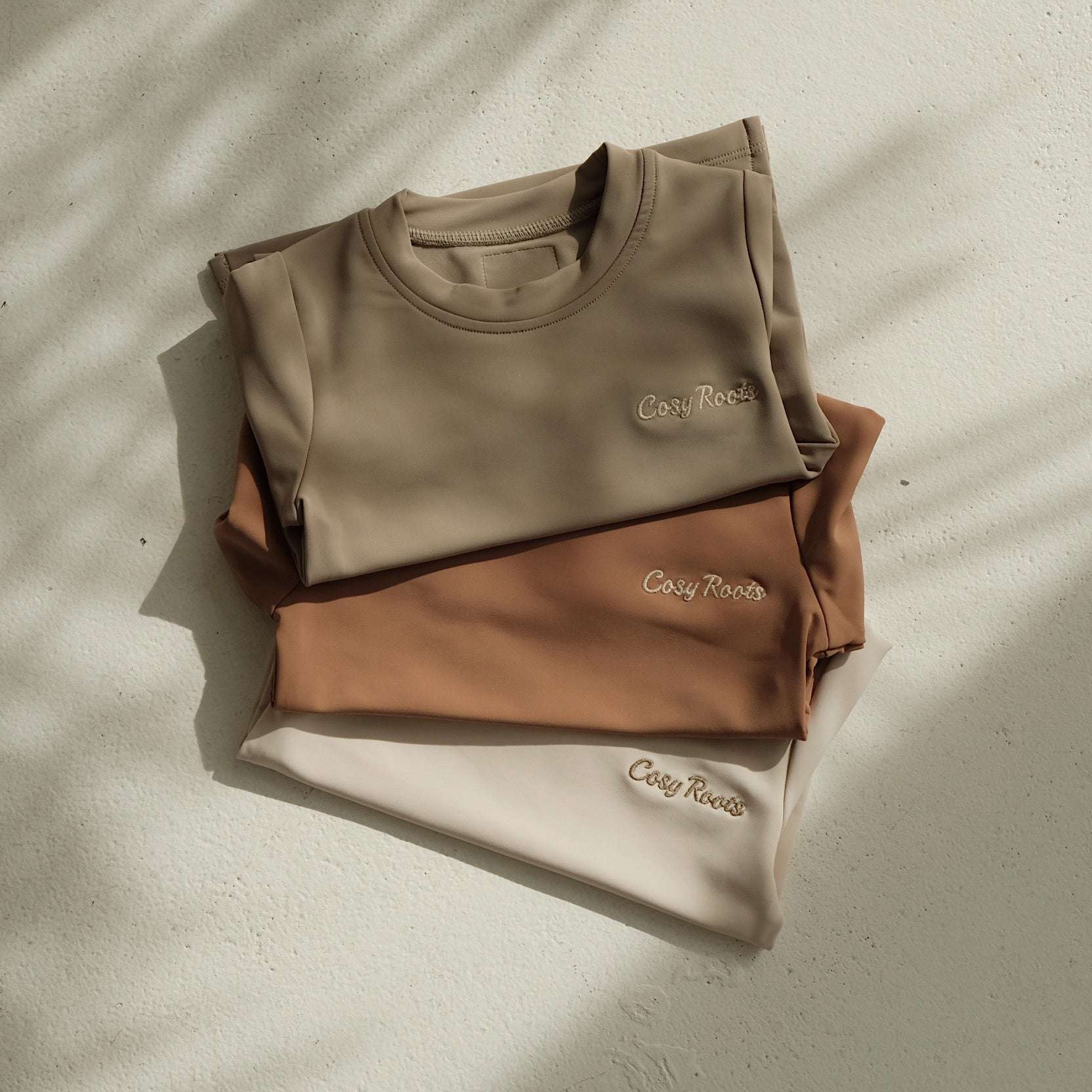 Sustainable UV Shirt - Sand (UV STANDARD 801) - Image 16