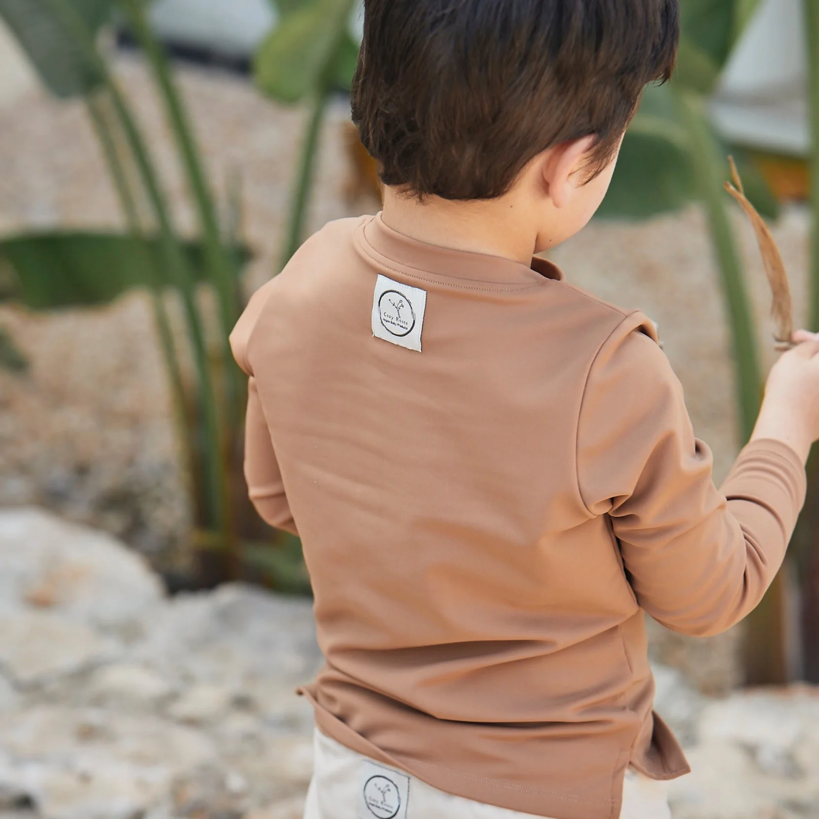 Sustainable UV Shirt - Walnut (UV STANDARD 801) - Image 11