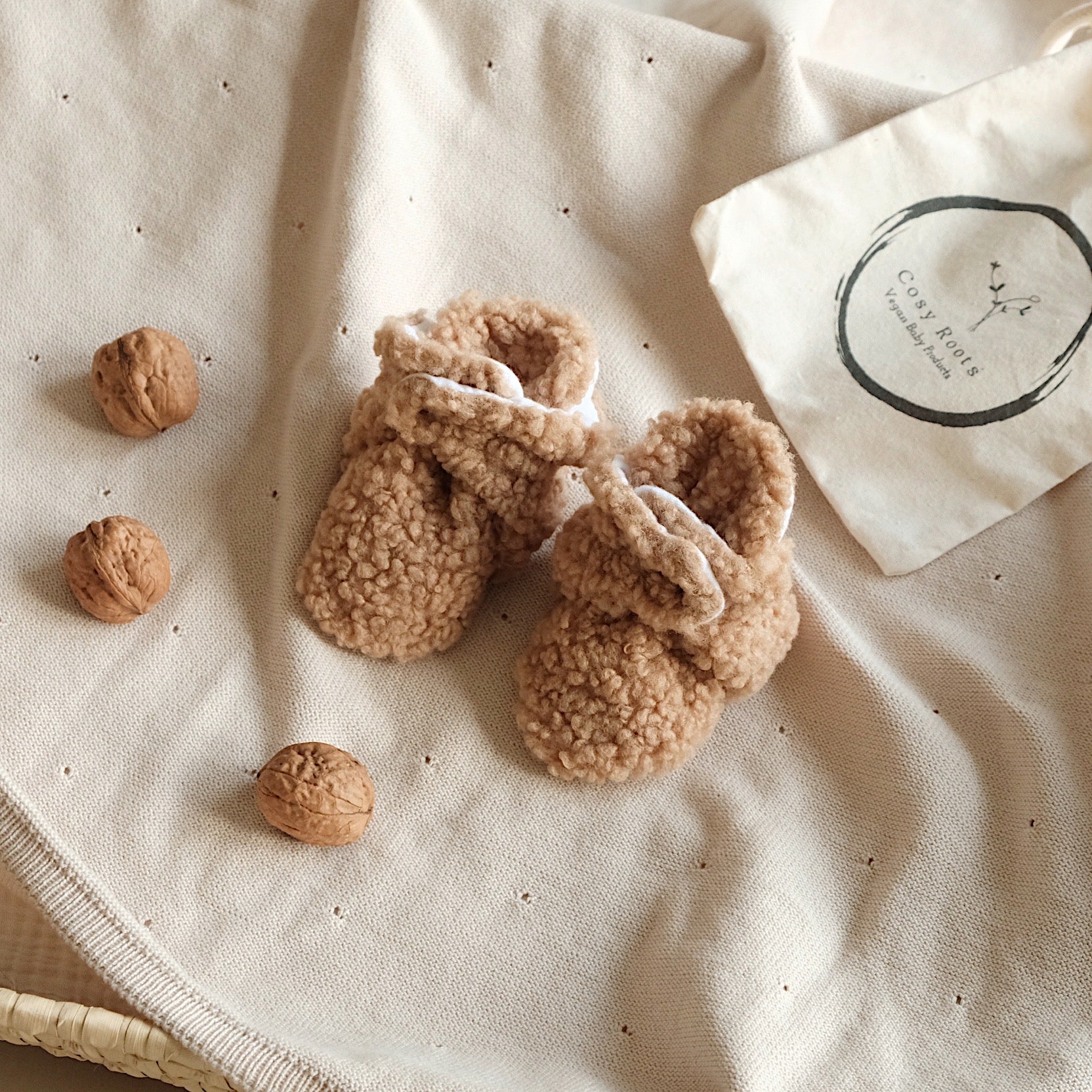 Teddy Booties - Caramel - Image 2