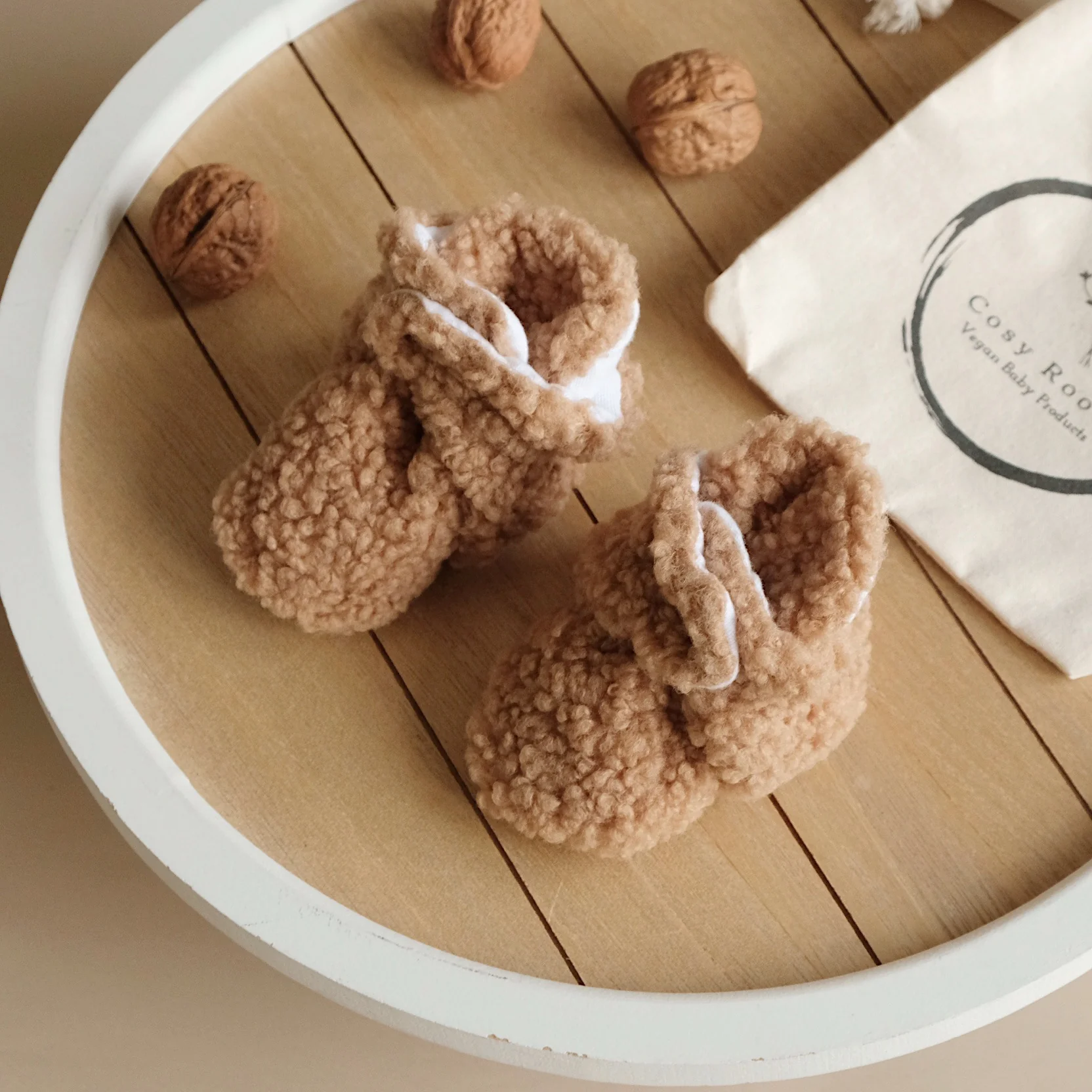 Teddy Booties - Caramel - Image 6