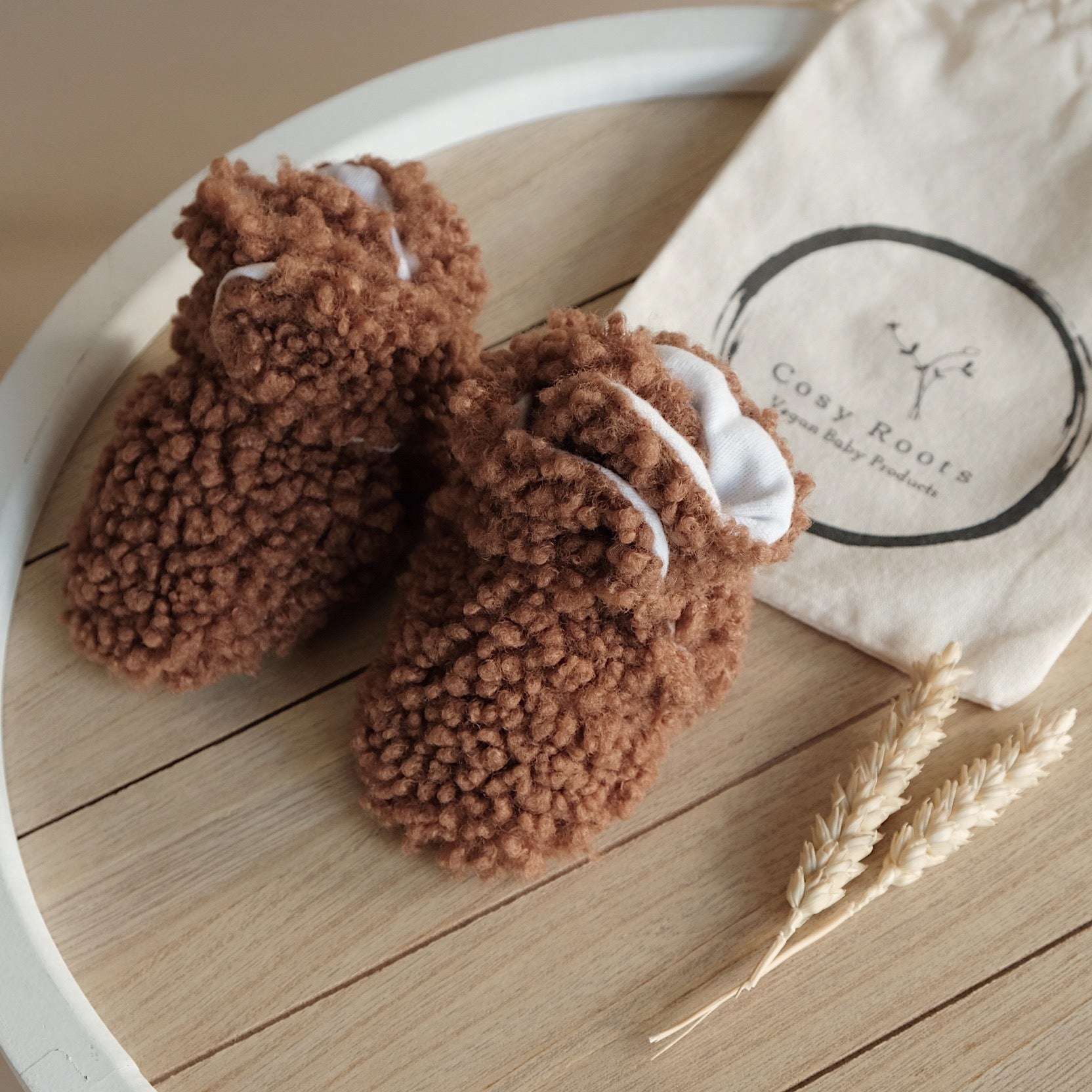 Teddy Booties - Chocolate - Image 3