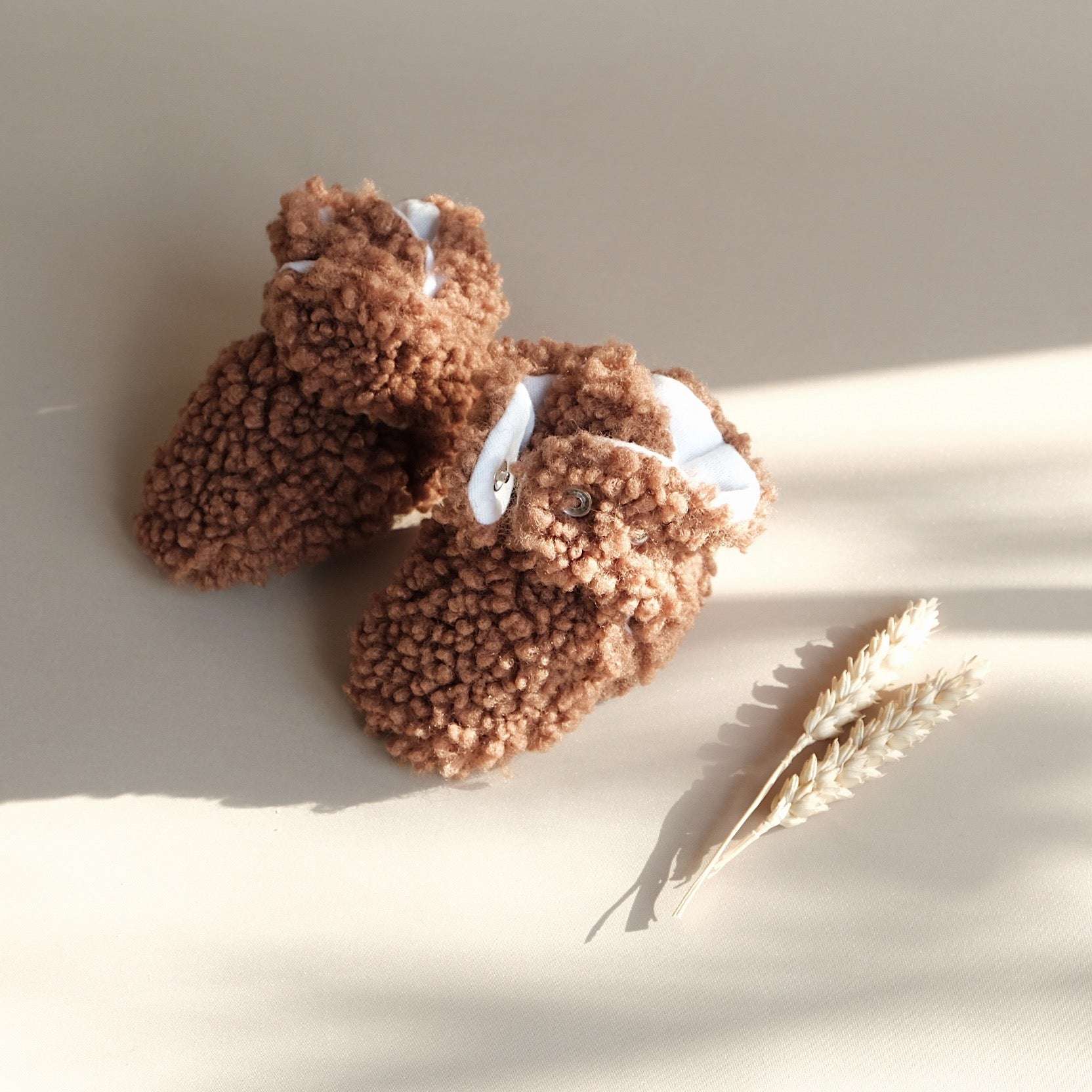 Teddy Booties - Chocolate - Image 4