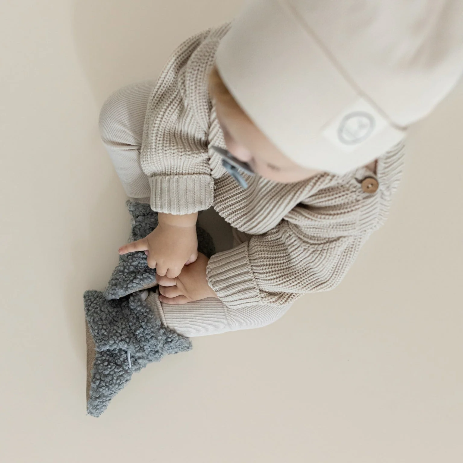 Teddy Booties - Grey - Image 6