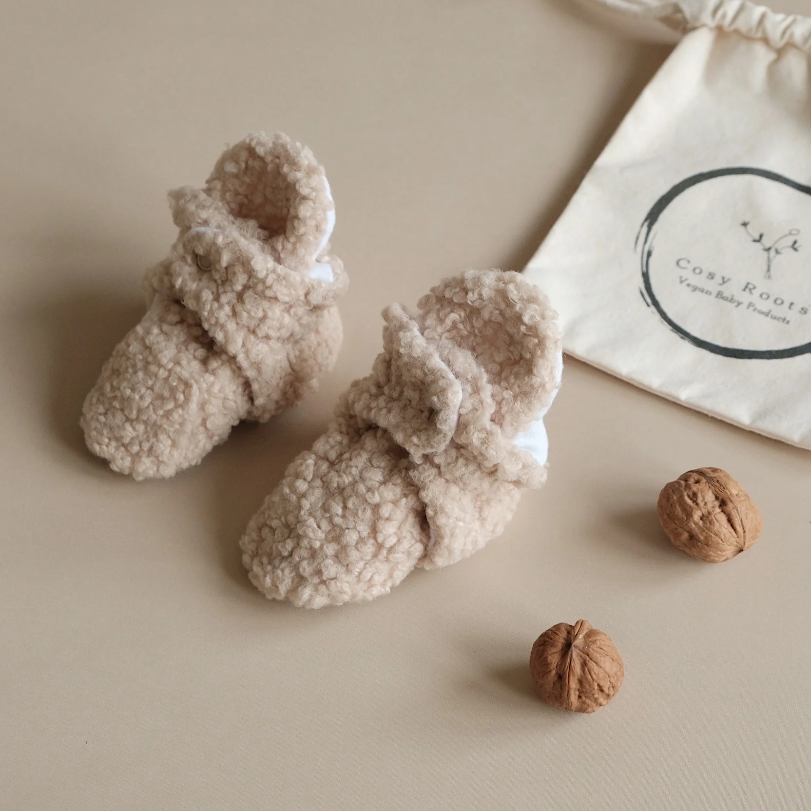 Teddy Booties - Sand - Image 6