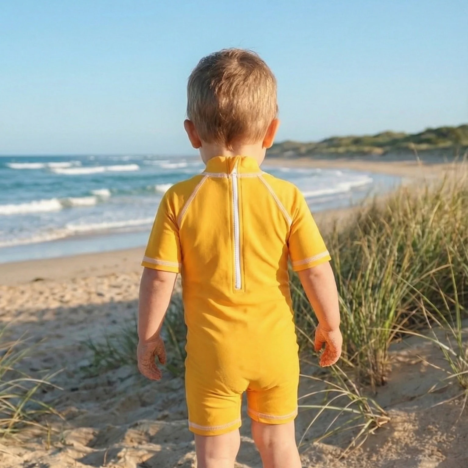 UV Romper - Orange (UV STANDARD 801) - Image 5