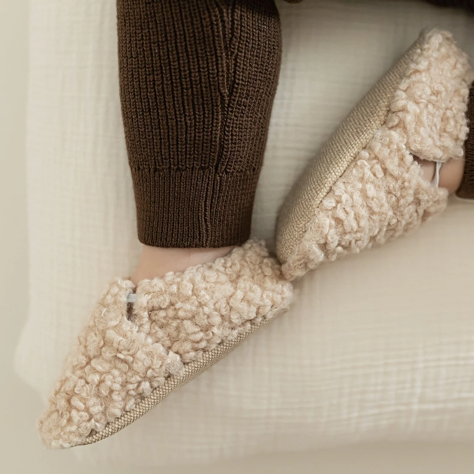 Vegan Shoes -Cosy Roots - Teddy Shoes - Sand - Image 7