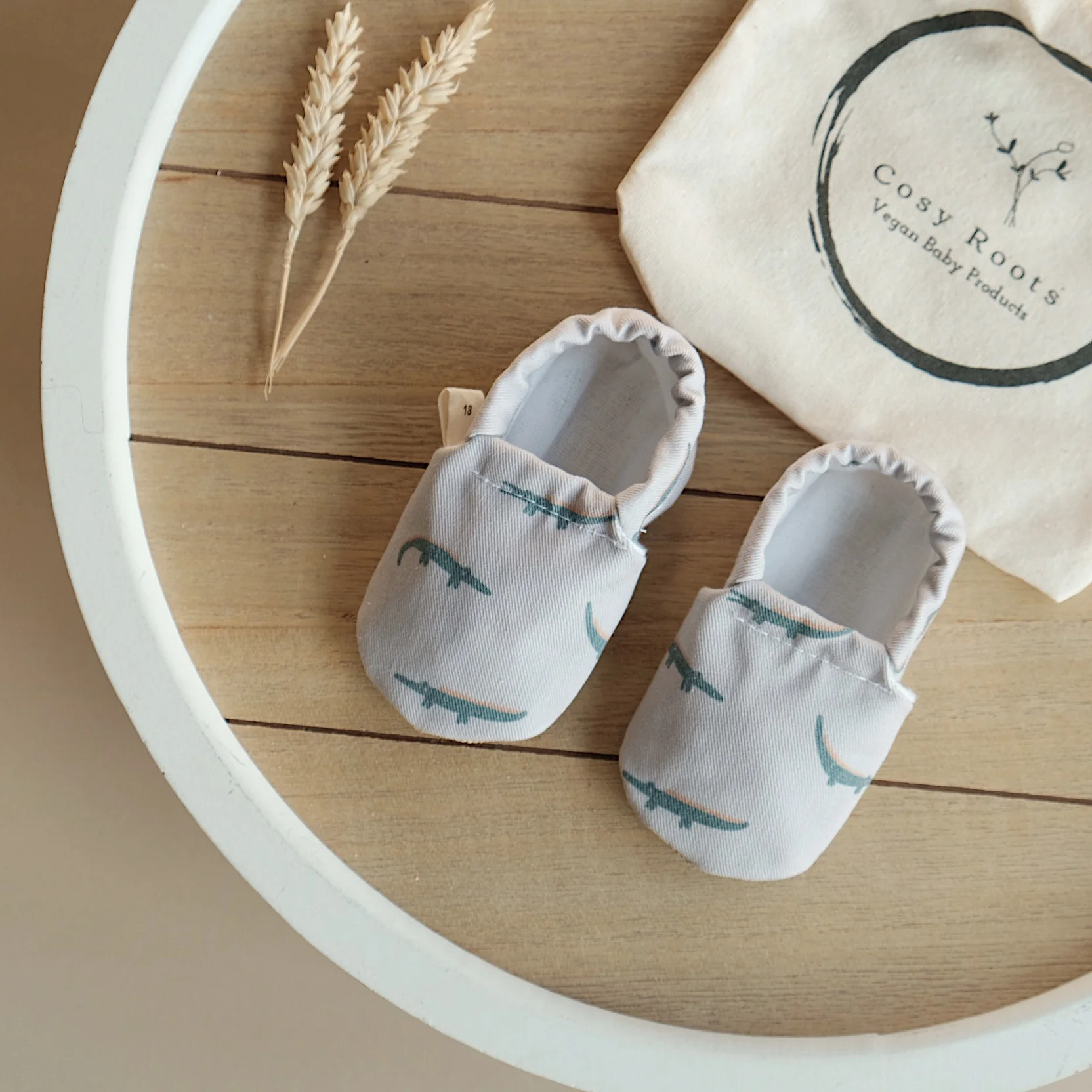 Vegan Shoes - Happy Crocodile - Image 3